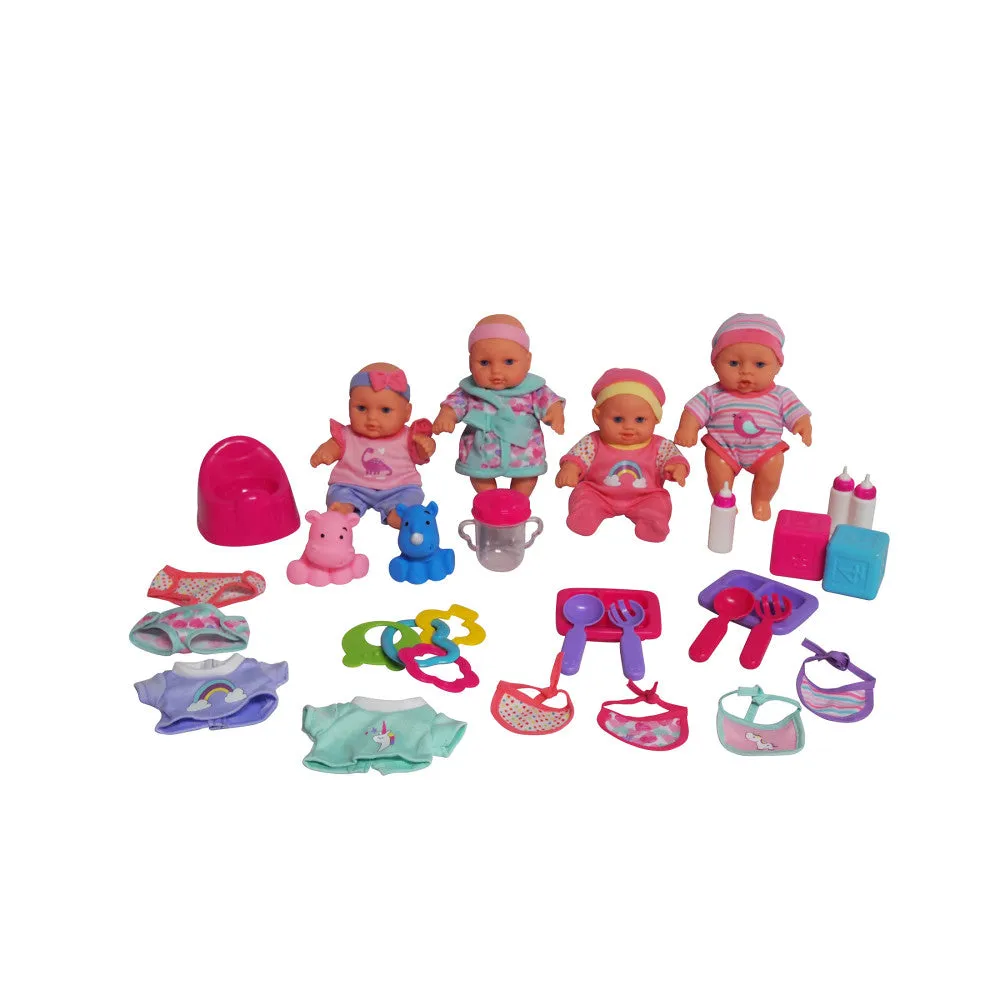 Dream Collection 29-Piece 7" All-Occasions Baby Doll Set