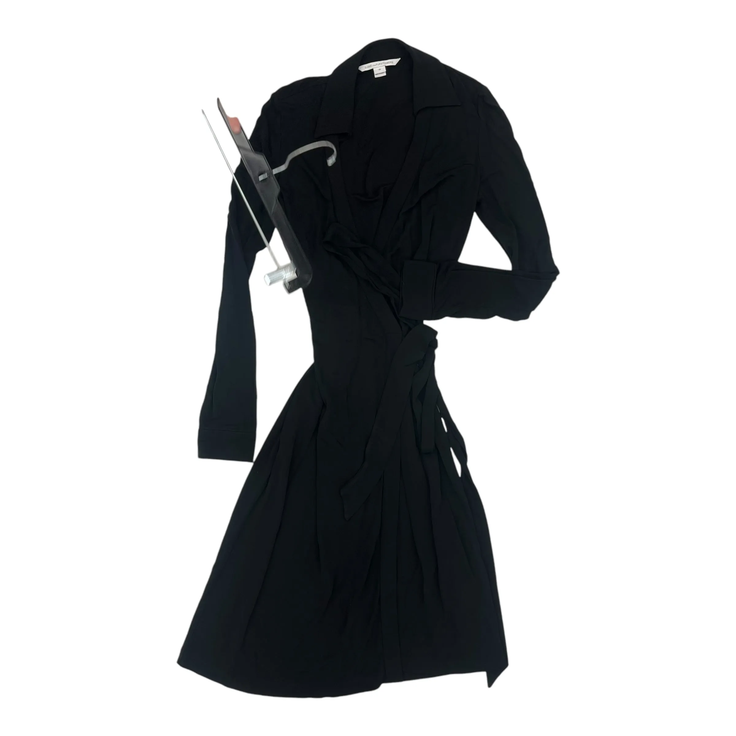 Dress Designer By Diane Von Furstenberg In Black, Size:10