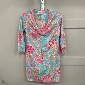 Dress Designer By Lilly Pulitzer In Blue & Pink, Size: S
