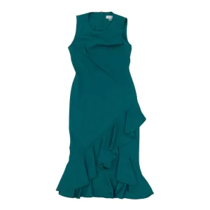 Dress Party Midi By Calvin Klein In Green, Size:S