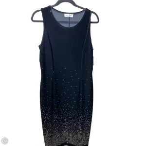 Dress Party Midi By Cmc In Black & Silver, Size: L