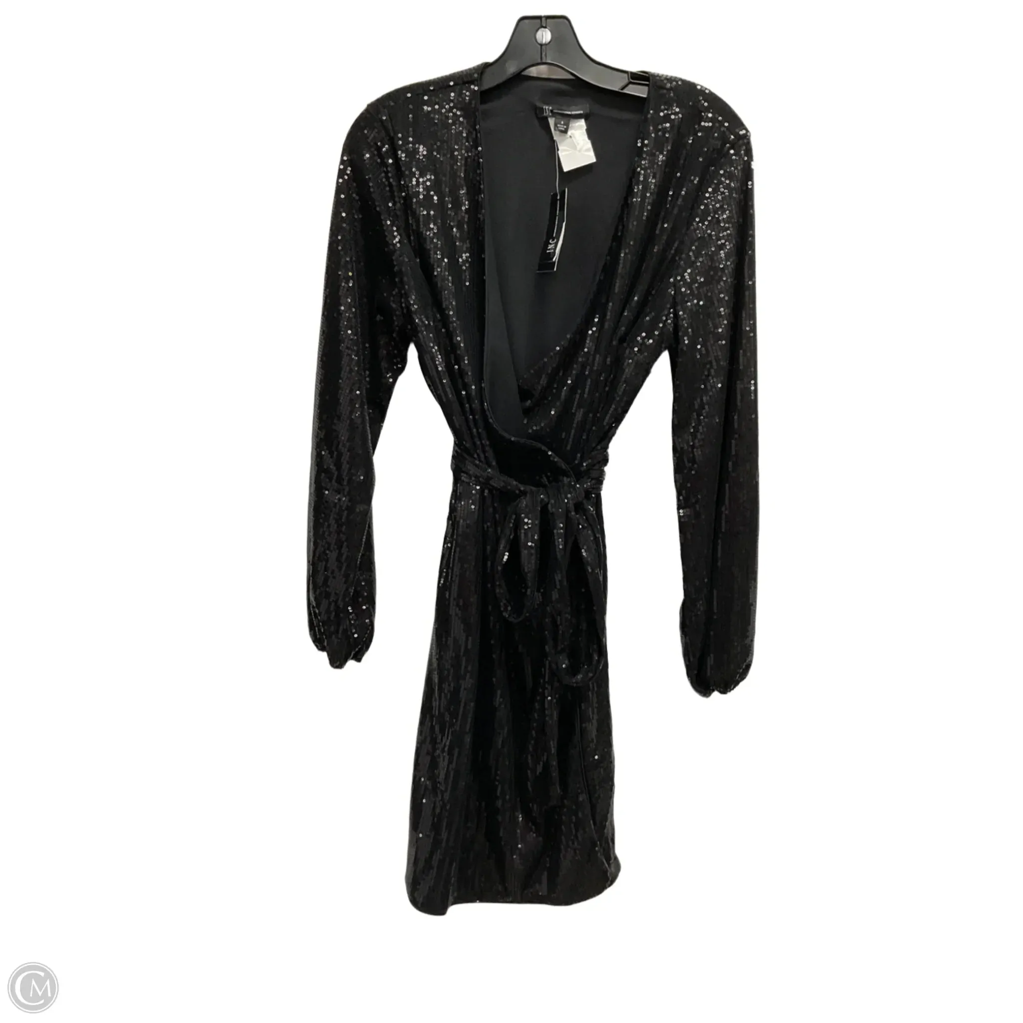 Dress Party Midi By Inc In Black, Size: S
