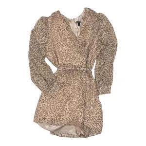 Dress Party Short By Express In Animal Print, Size:L