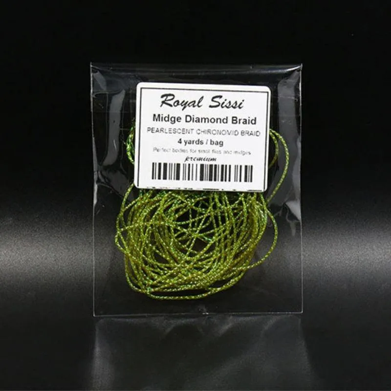 Dr.Fish 4M Crystal Flash Line Fly Tying Material (10 colors)