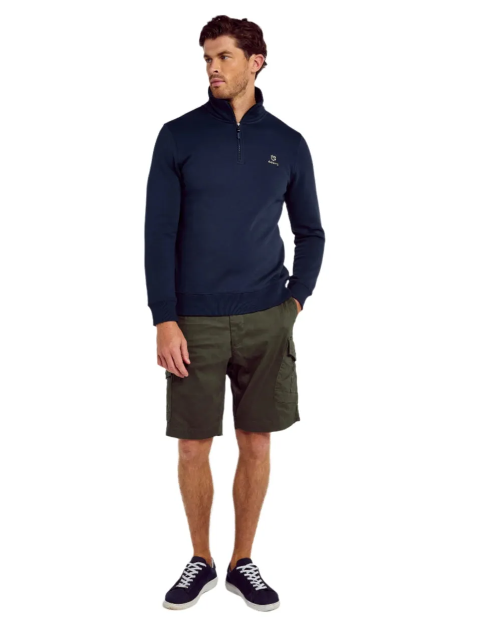 Dubarry Mens Boyce Zip Neck Sweater