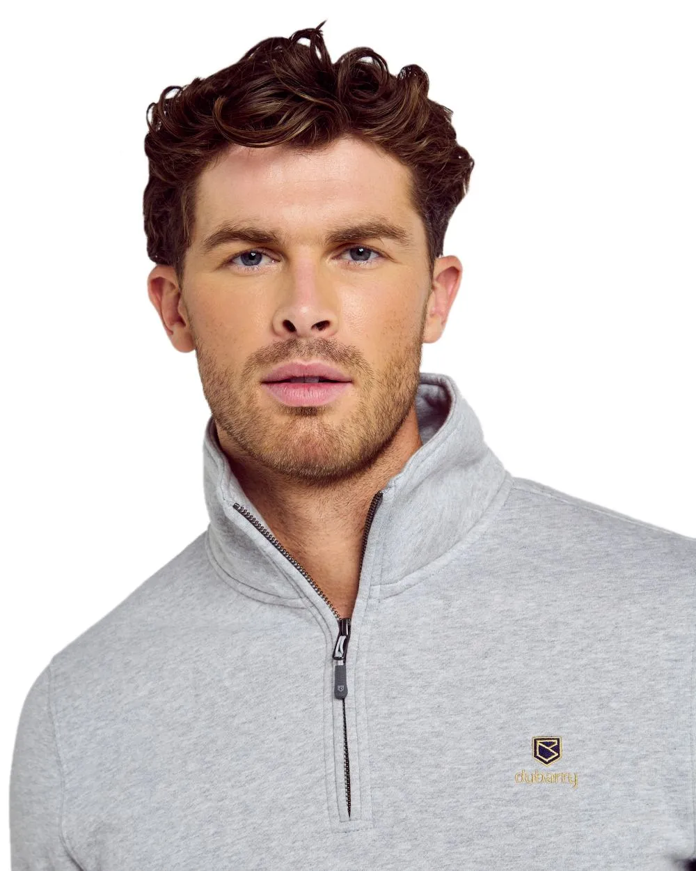 Dubarry Mens Boyce Zip Neck Sweater