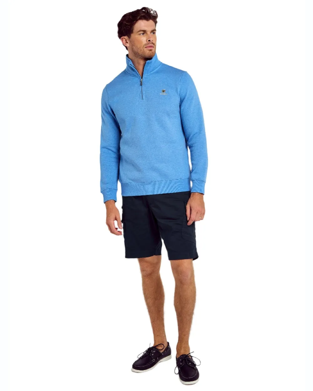 Dubarry Mens Boyce Zip Neck Sweater