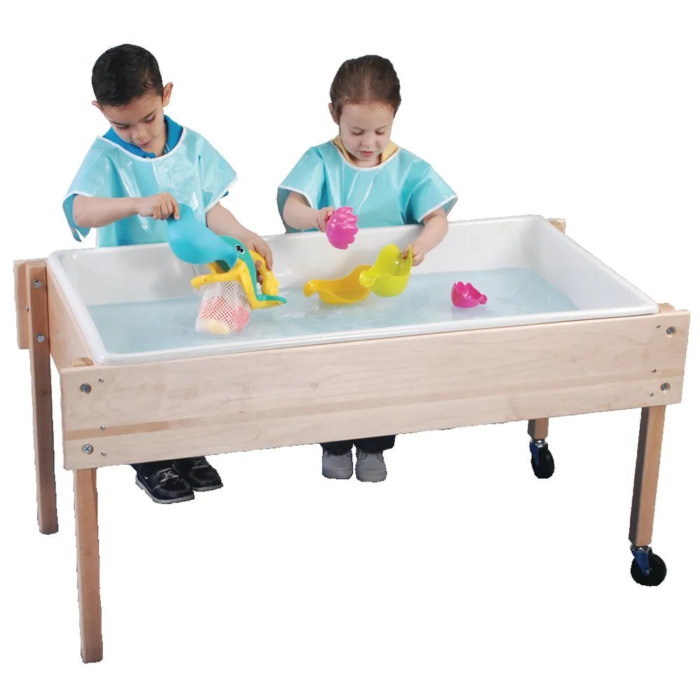 Durable Replacement Pan for Mobile Sand & Water Table | 43" x 24" x 6"