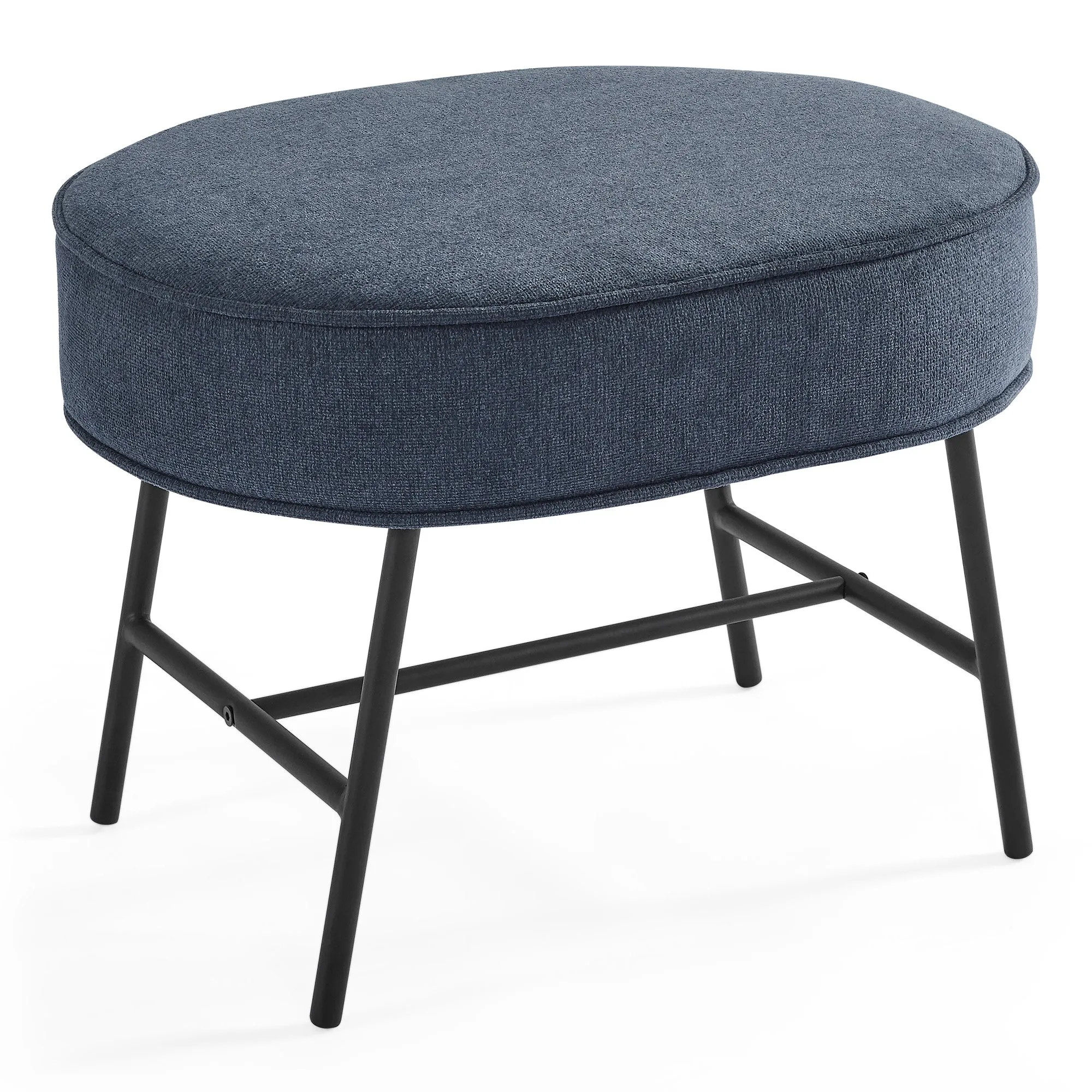Ella Ottoman with LiveSmart Evolve Fabric