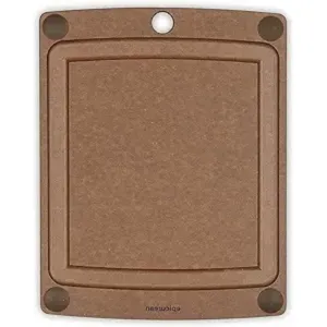 Epicurean 11.5 x 9-inch Nutmeg All-In-One Cutting Board with Non-Slip Feet and Juice Groove