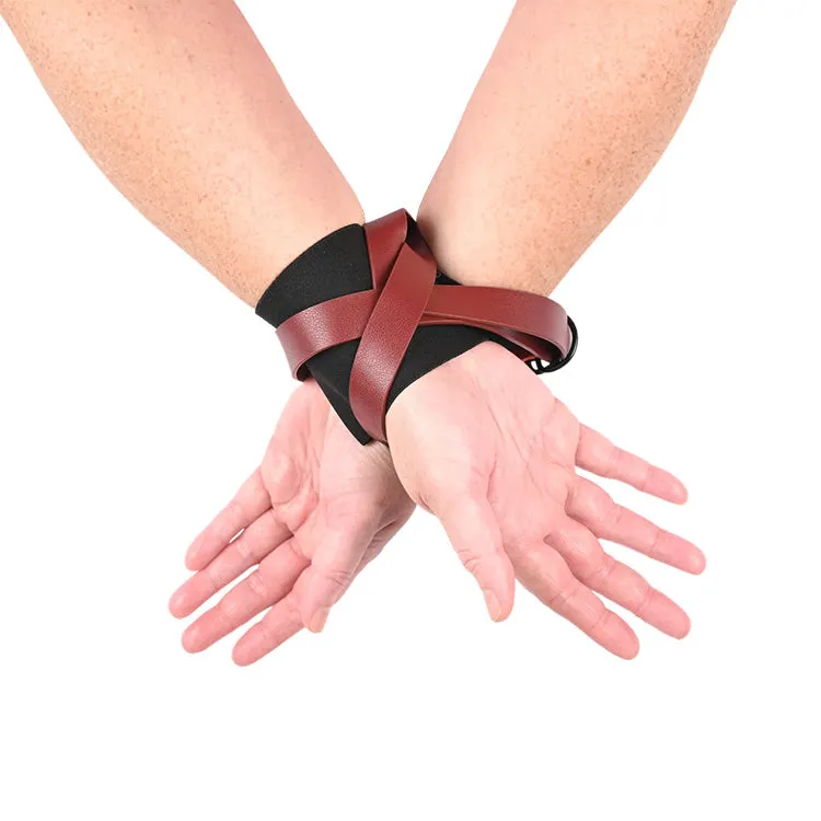 Ex's & Oh's Cross Cuffs