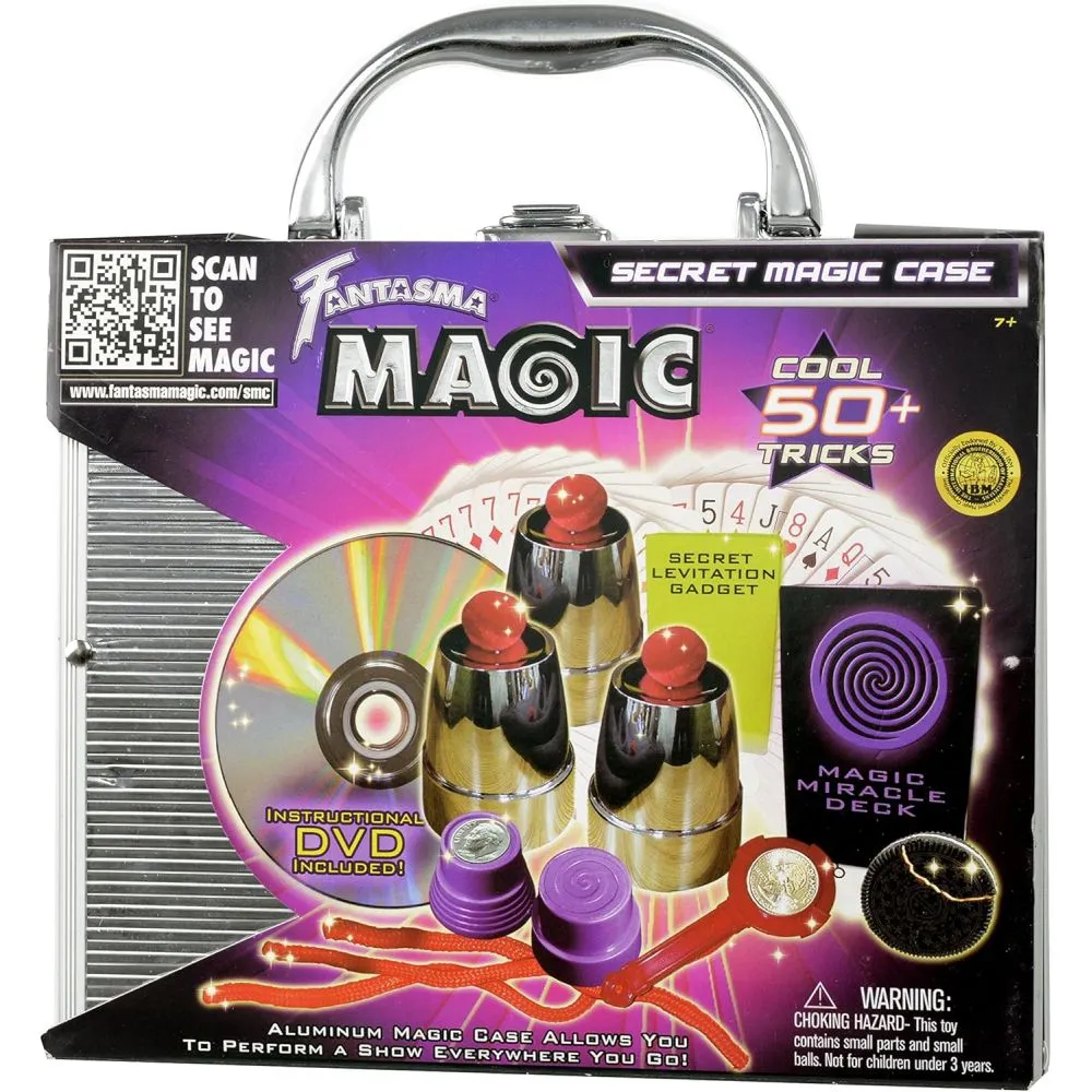 Fantasma Toys Official Magician's Magic Case with Over 200 Tricks