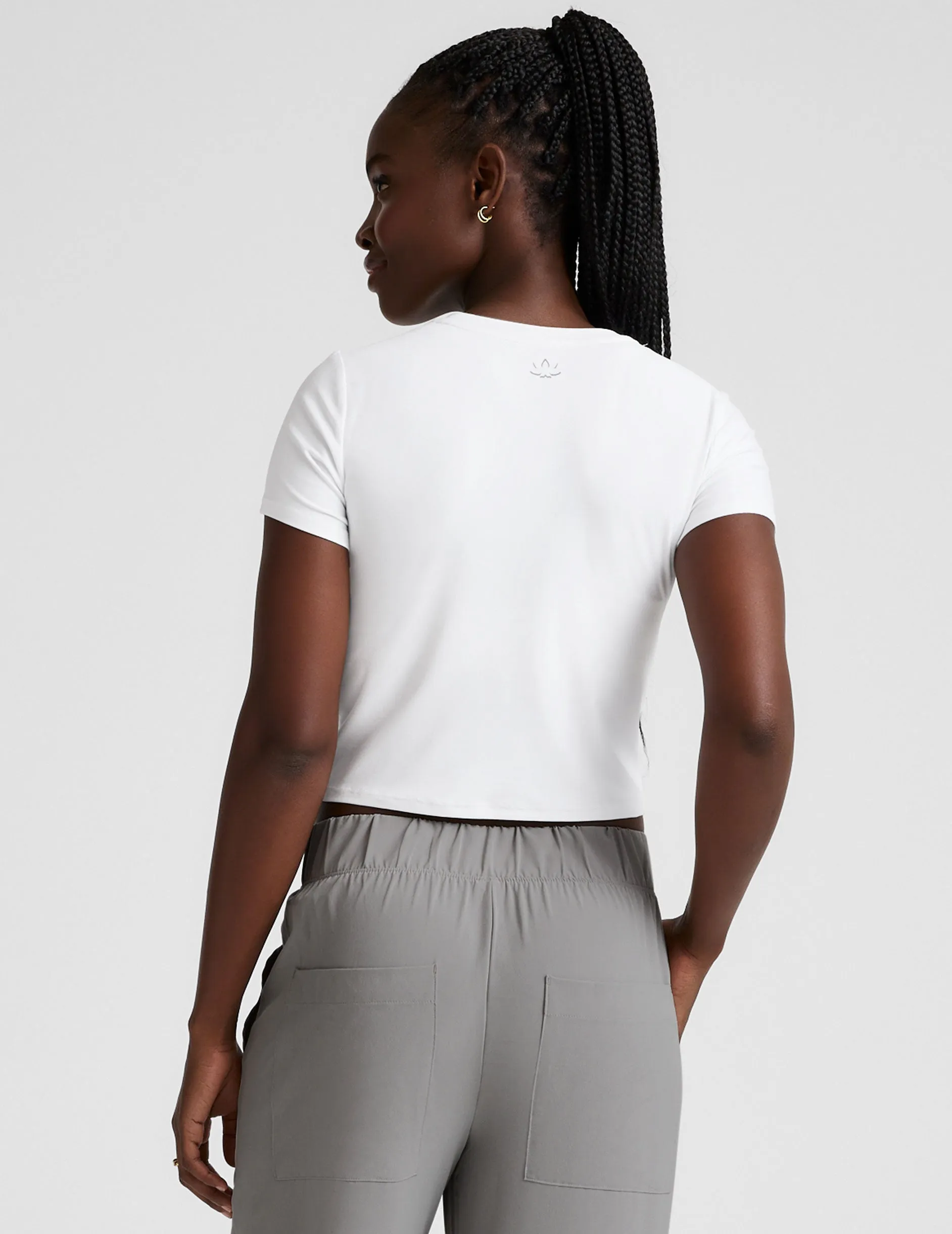 Featherweight Cropped Tee