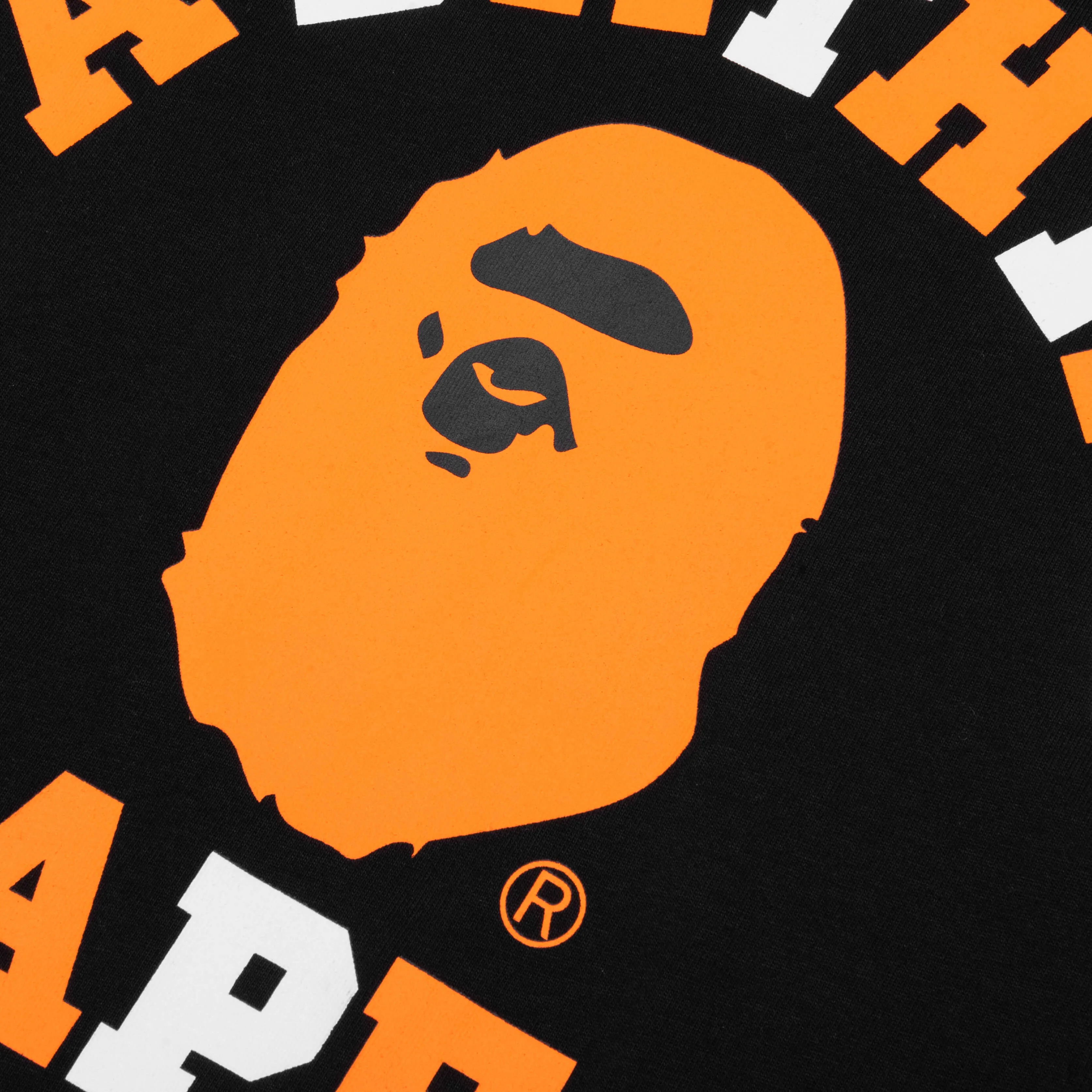 Feature x Bape College Relaxed Fit Tee - Black