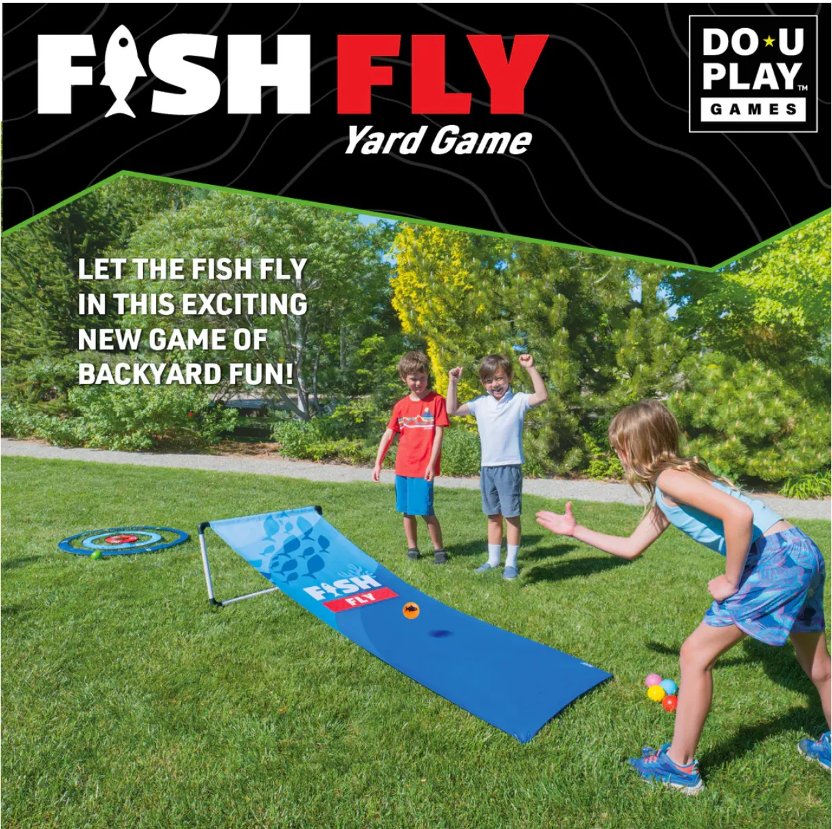 Fish Fly Yard Game