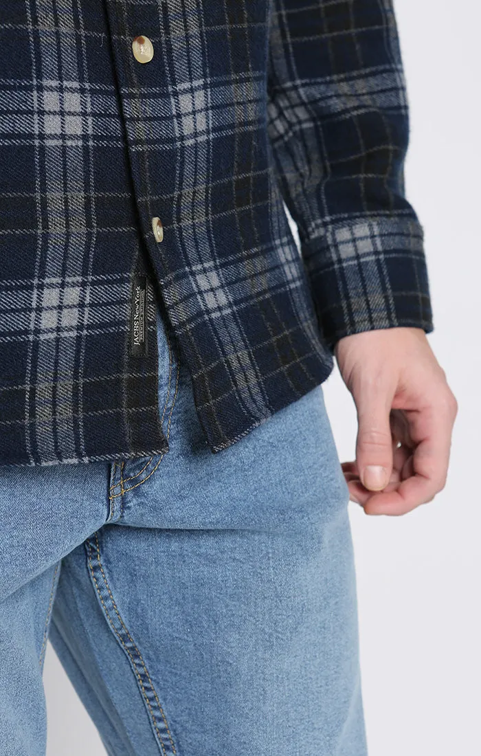 Franklin Stretch Poly Flannel Overshirt