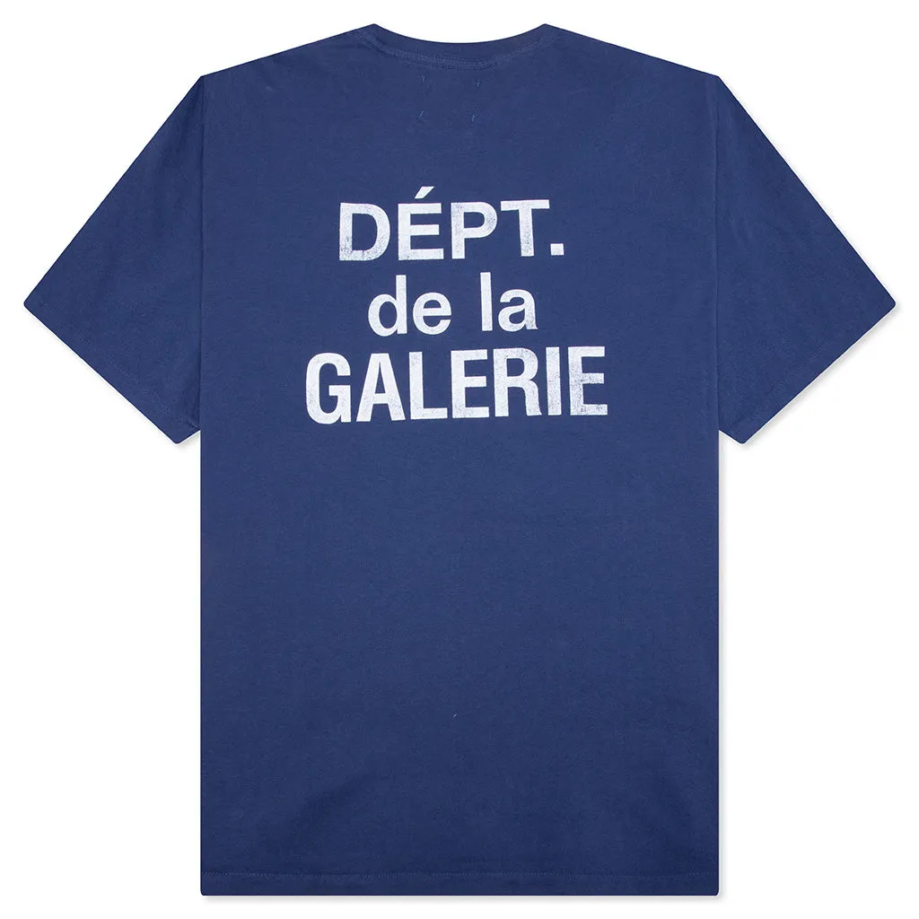 French S/S Tee - Navy