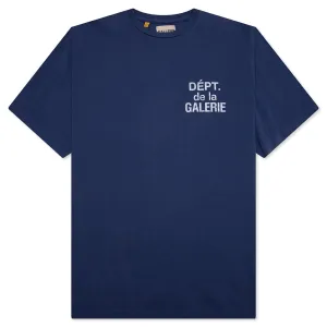 French S/S Tee - Navy