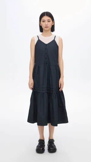 Gather Pleaded Dress