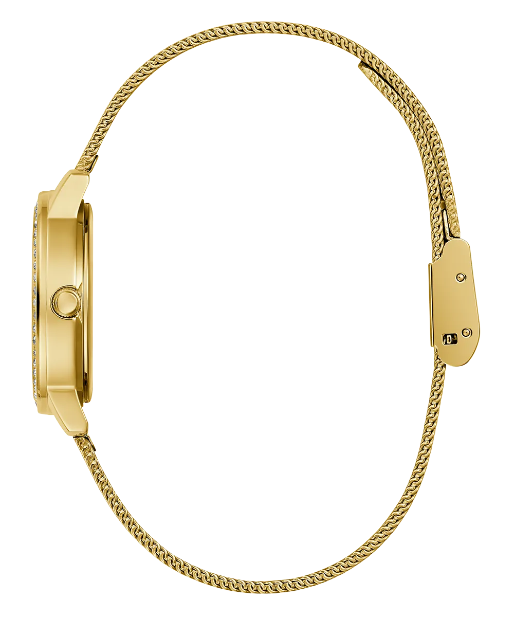 GUESS Ladies Gold Tone Analog Watch