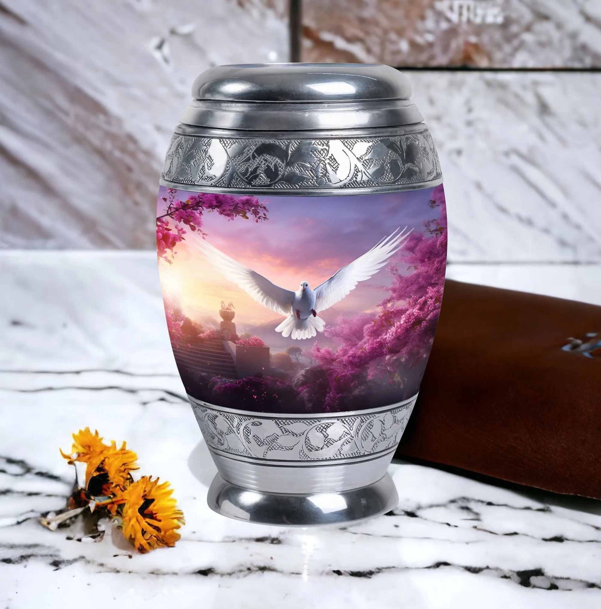 Harmony Dove Cremation Urn: Elegant Storage for Human Remains