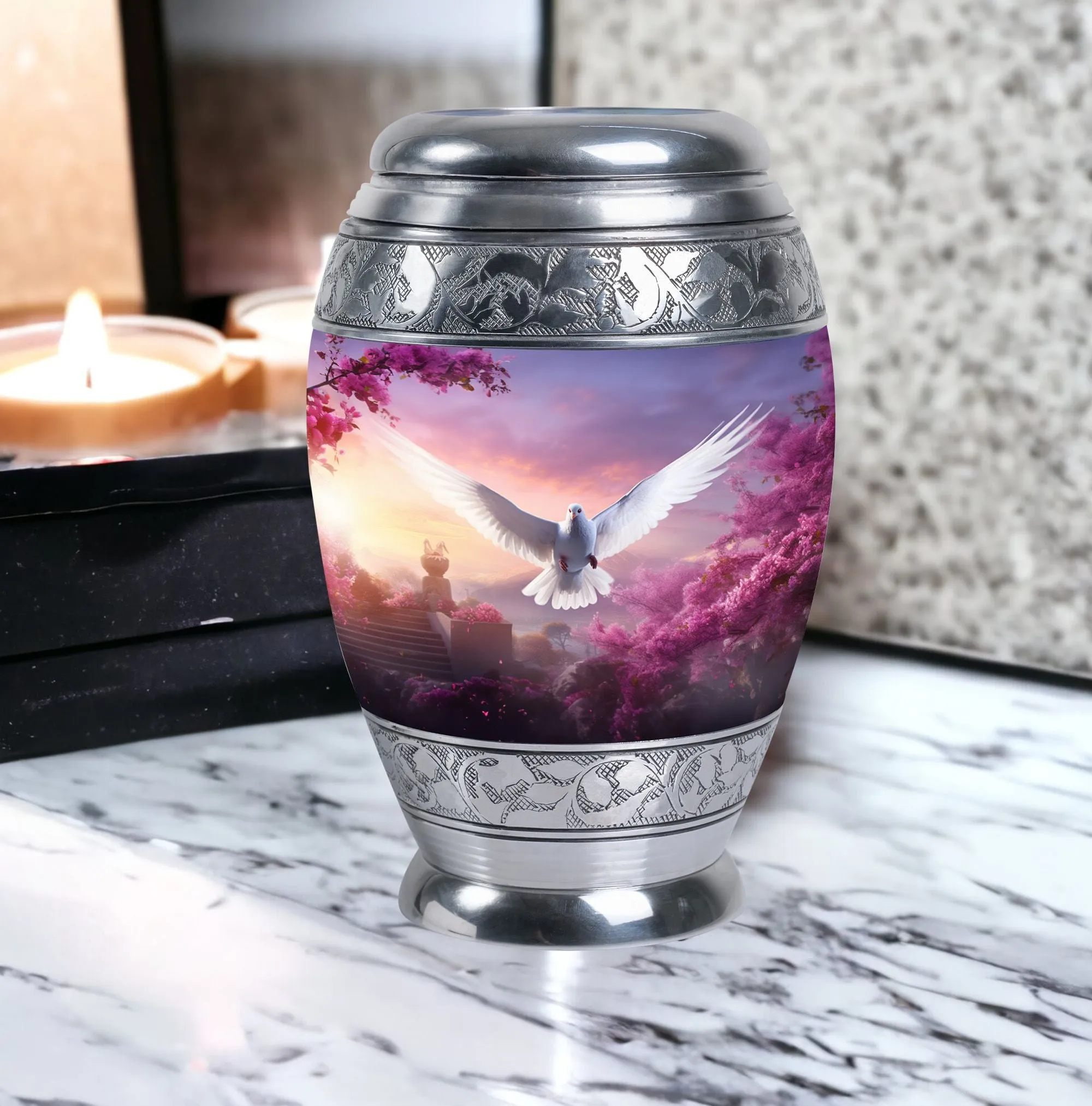 Harmony Dove Cremation Urn: Elegant Storage for Human Remains