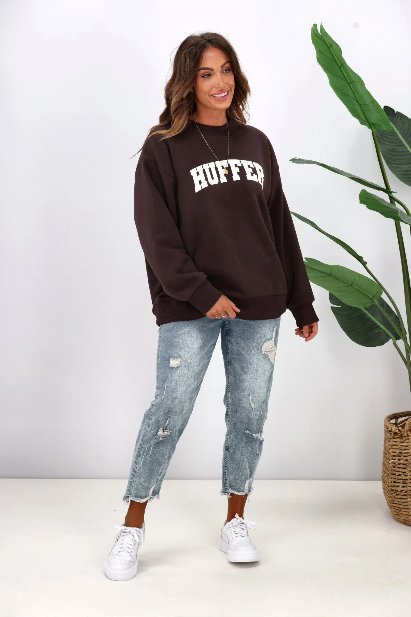 Huffer Easy Crew Cocoa
