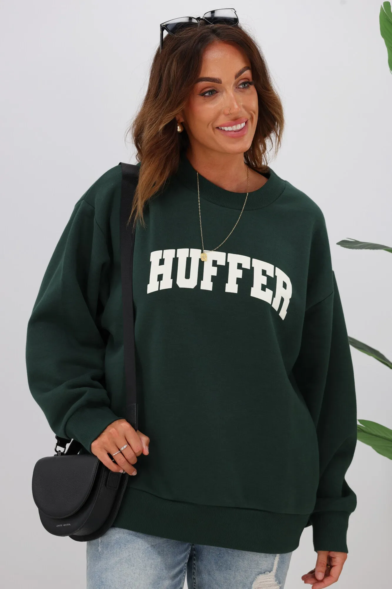 Huffer Easy Crew Evergreen