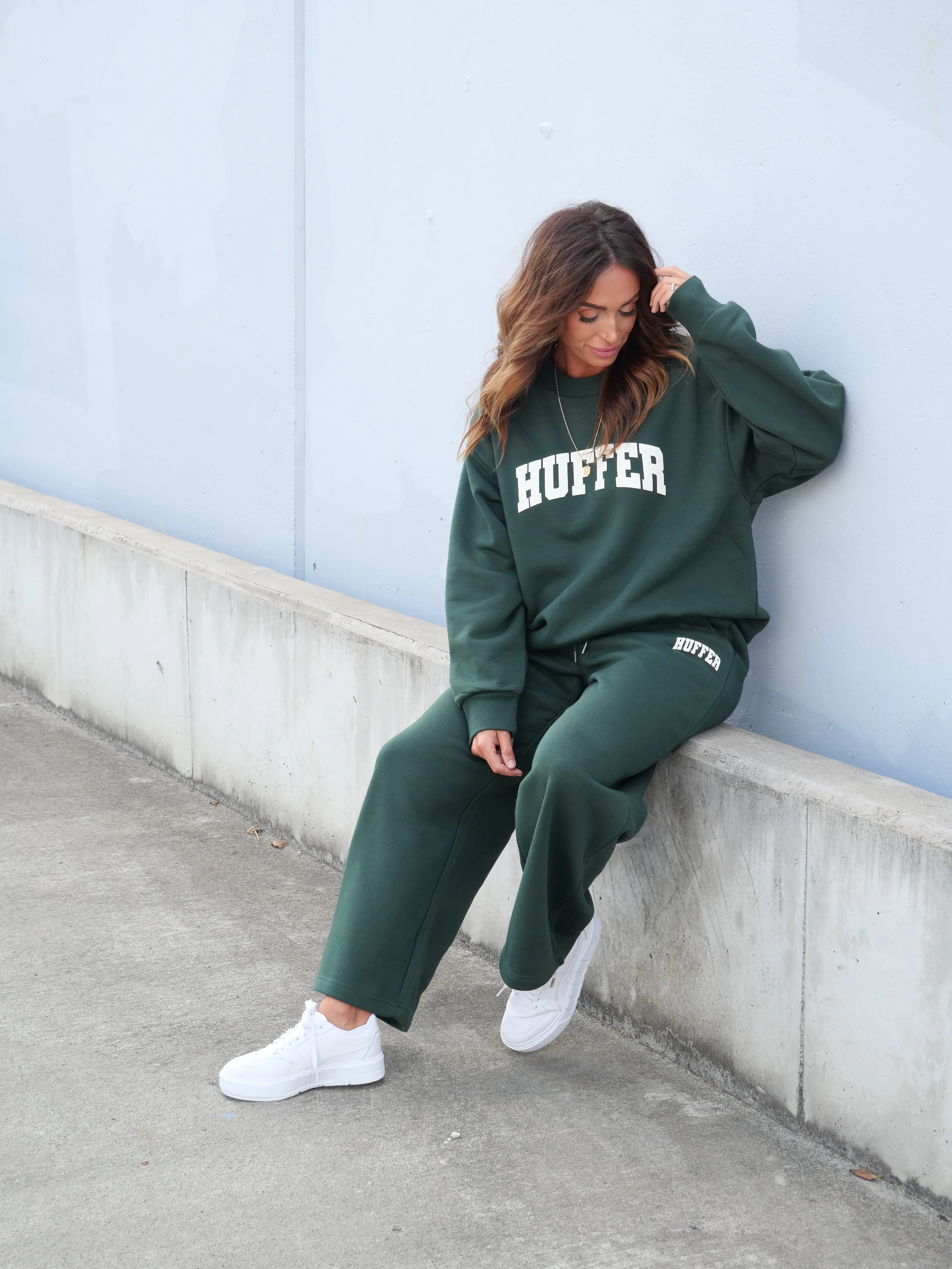 Huffer Easy Crew Evergreen