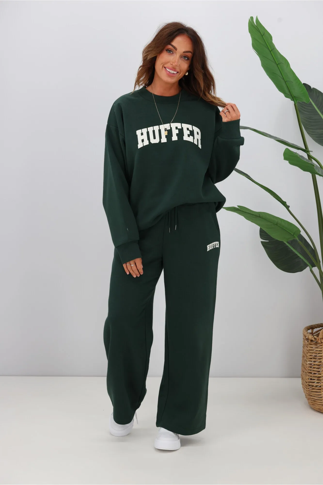 Huffer Easy Crew Evergreen