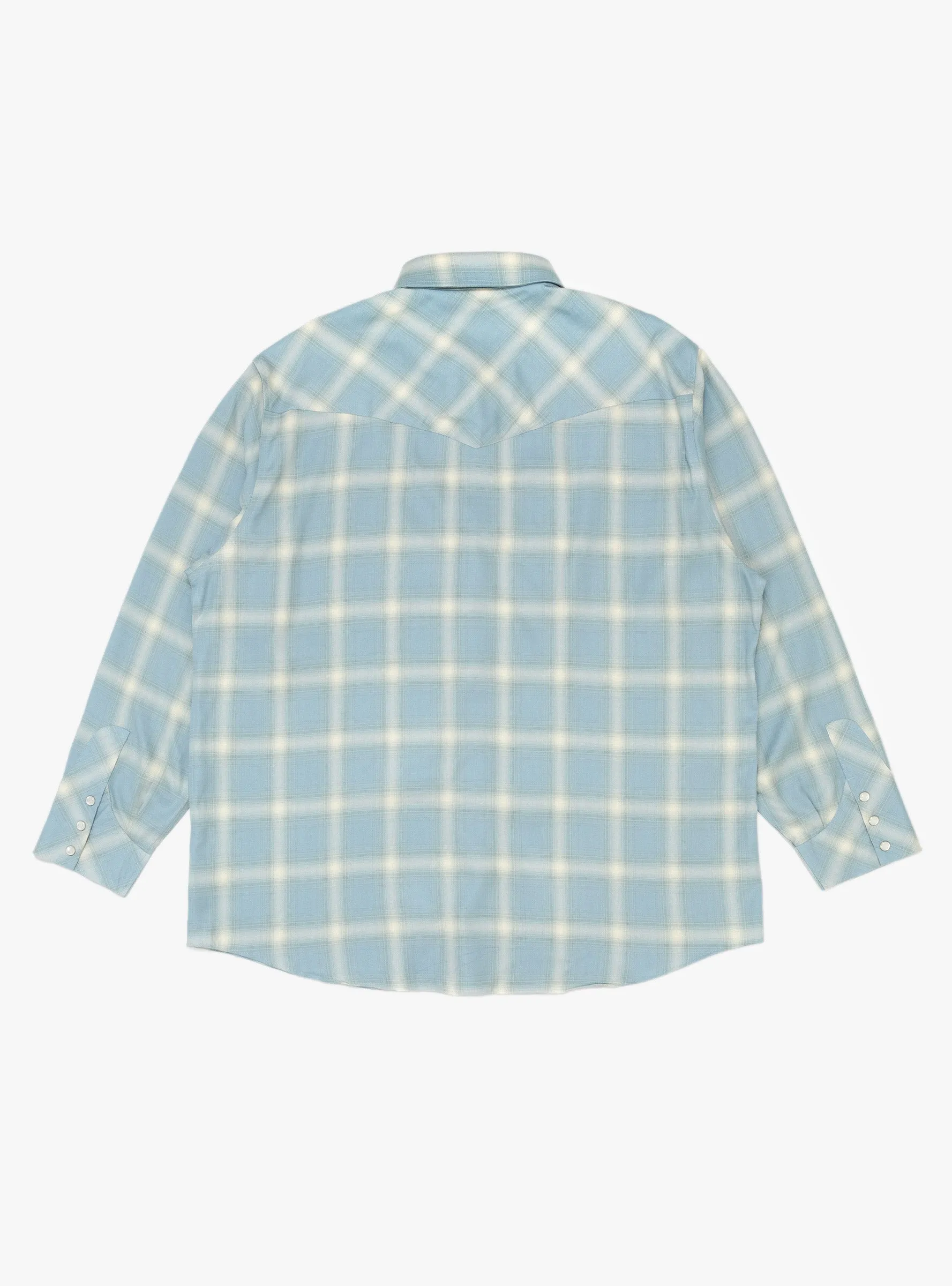 Hugo Rancher Shirt Sky Plaid
