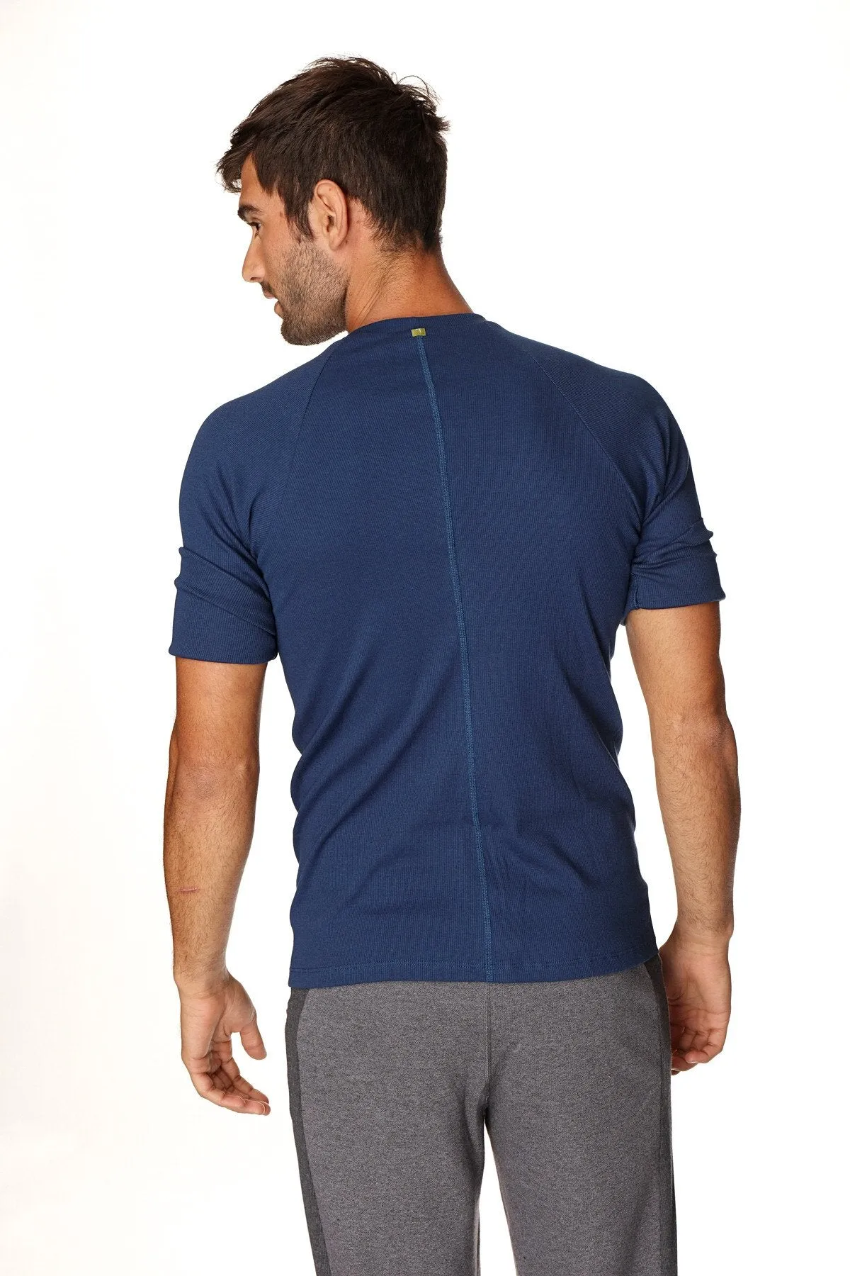 Hybrid CREW Neck Raglan Tee (Royal Blue)