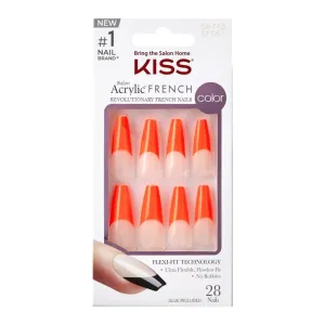 Kiss Salon Acrylic French Color - Bright Orange