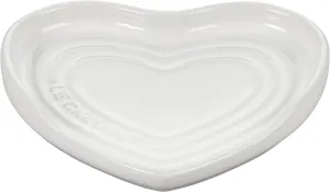 Le Creuset 5" Heart Spoon Rest - White