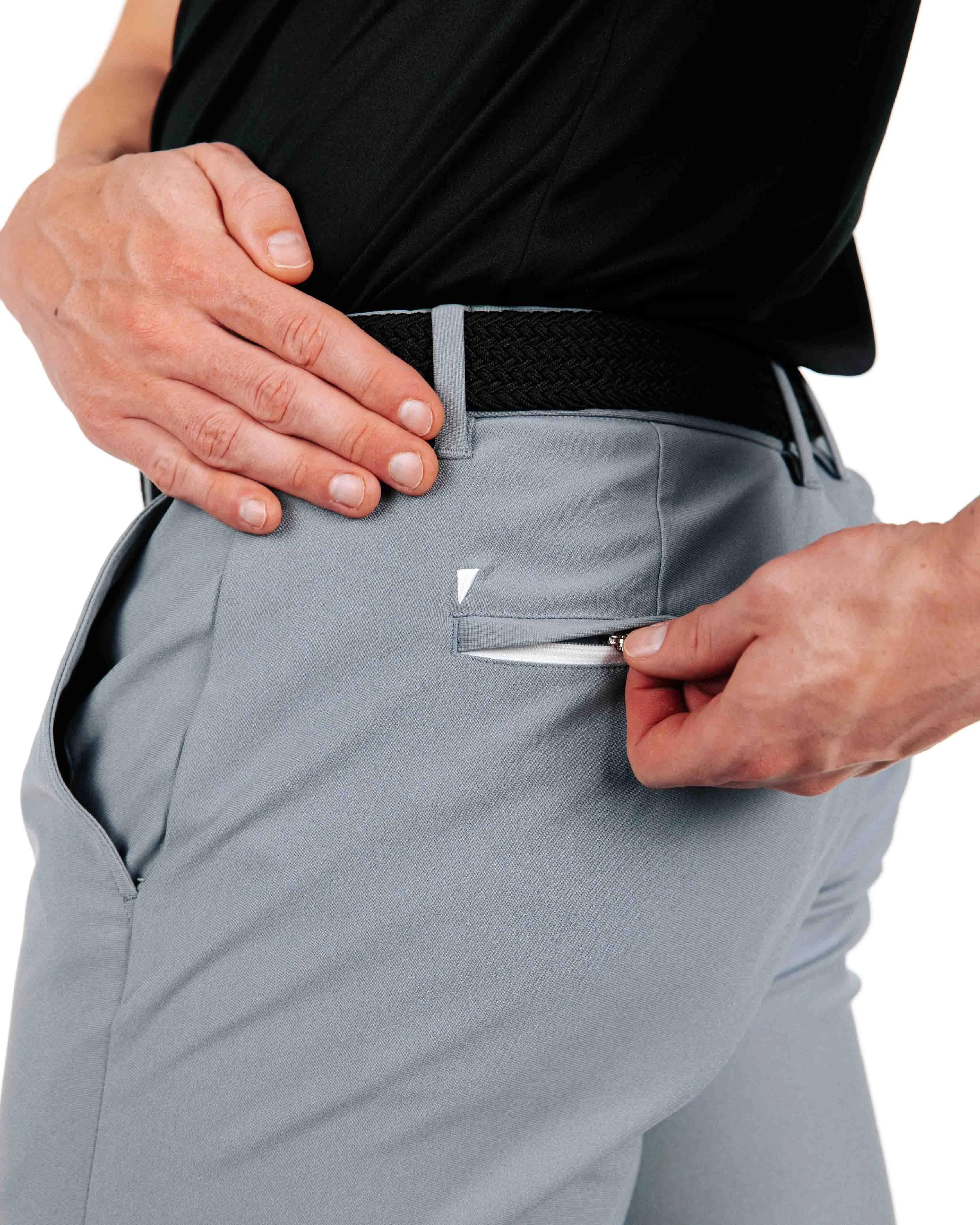 Light Gray Traditional Pants