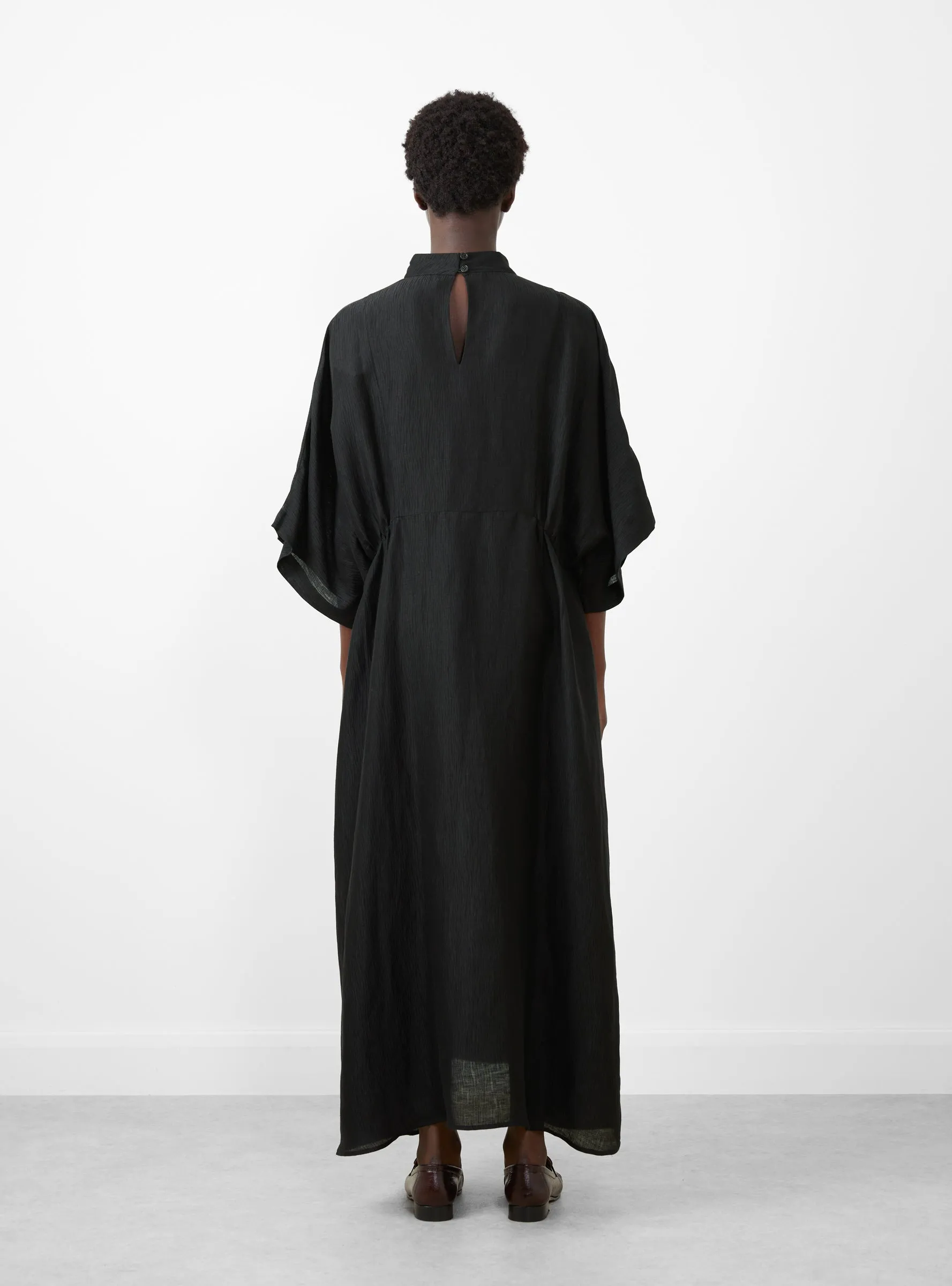 Long Very Turtle Dress Black