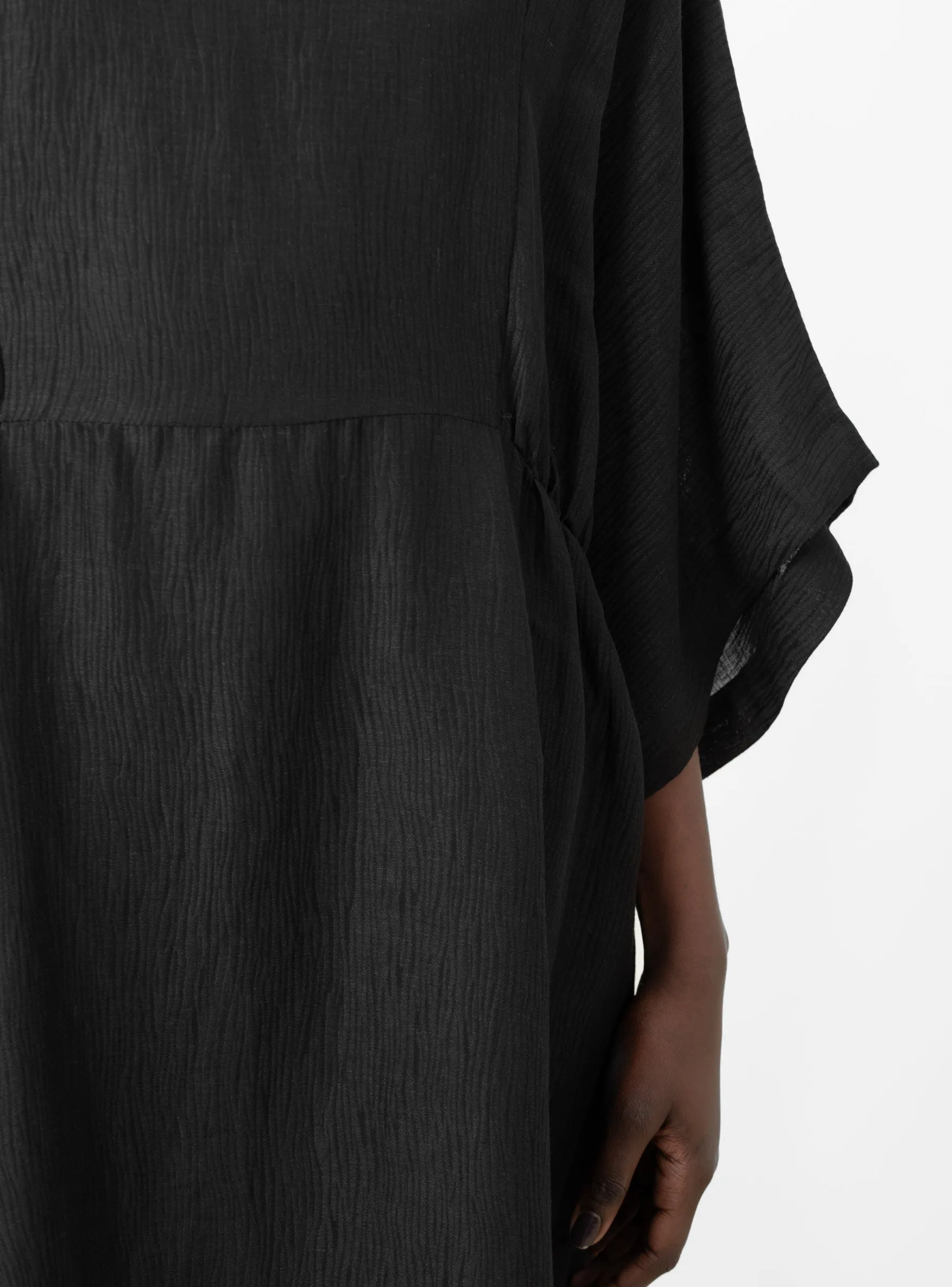 Long Very Turtle Dress Black