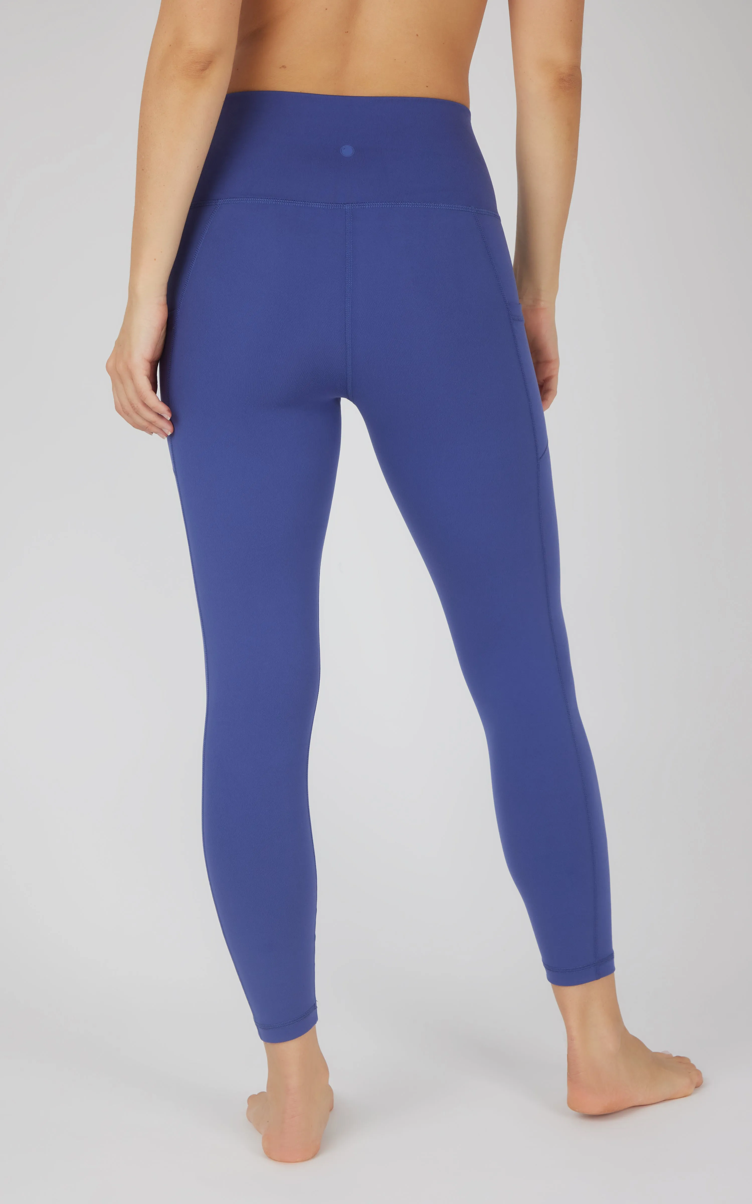 Lux Elastic Free High Waist Side Pocket 7/8 Ankle
