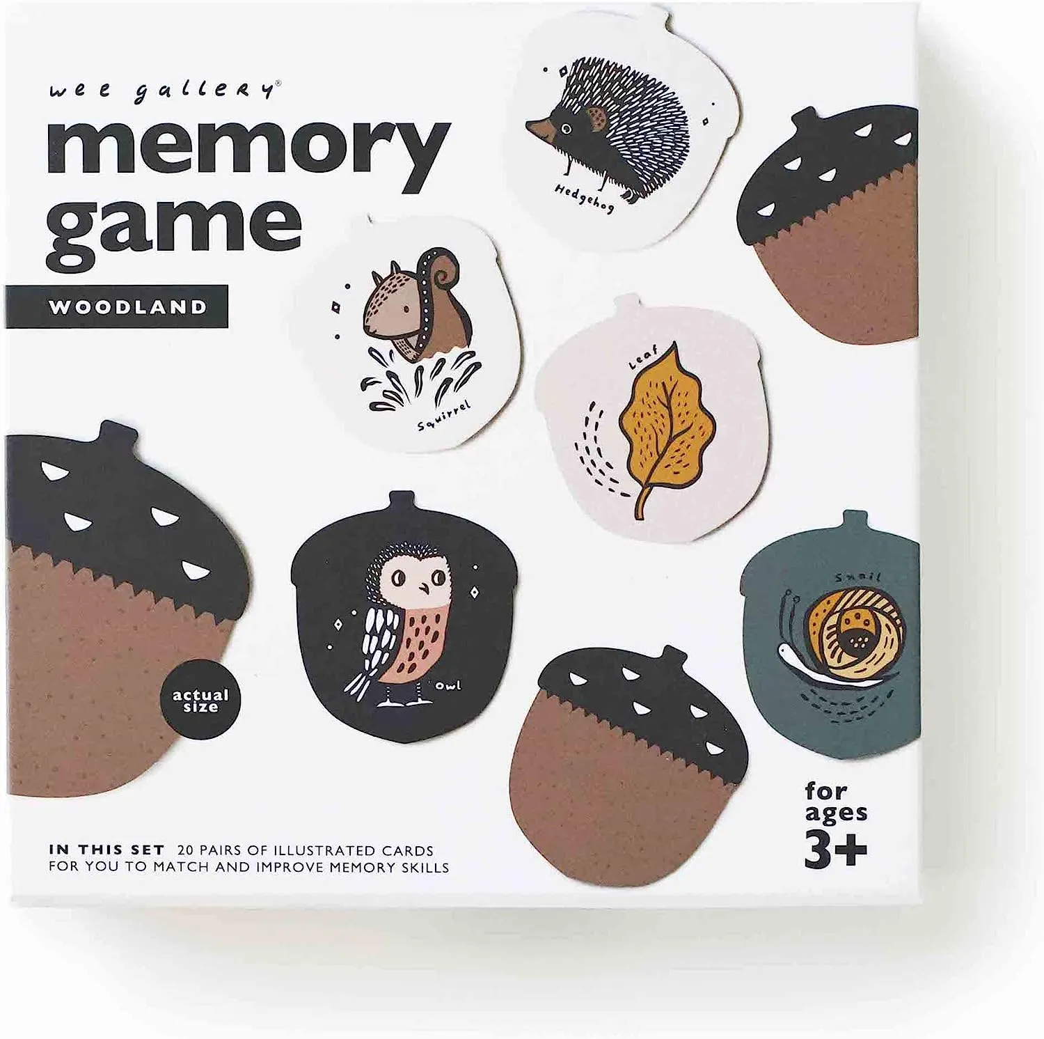Memory Game Woodland