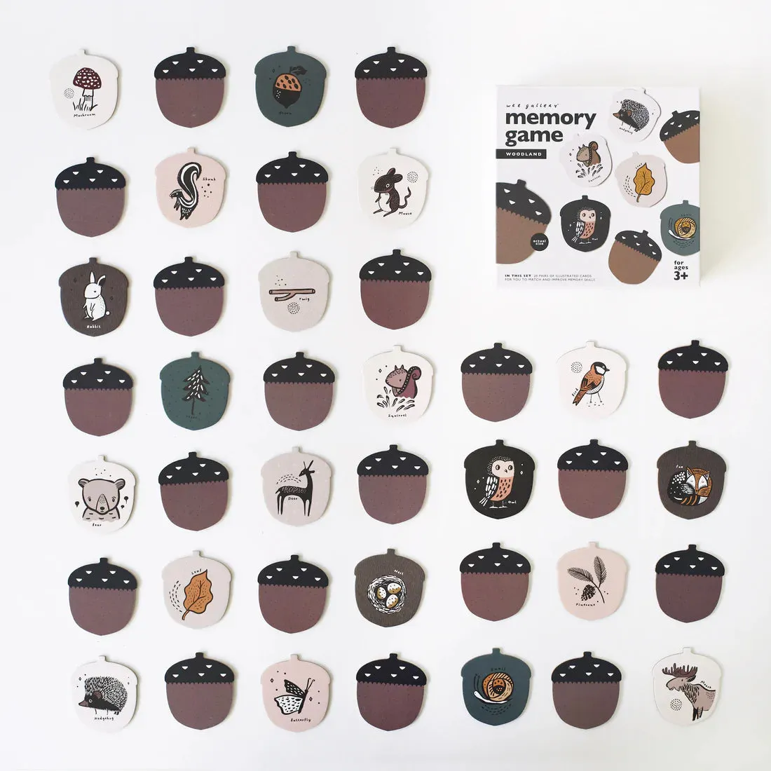 Memory Game Woodland