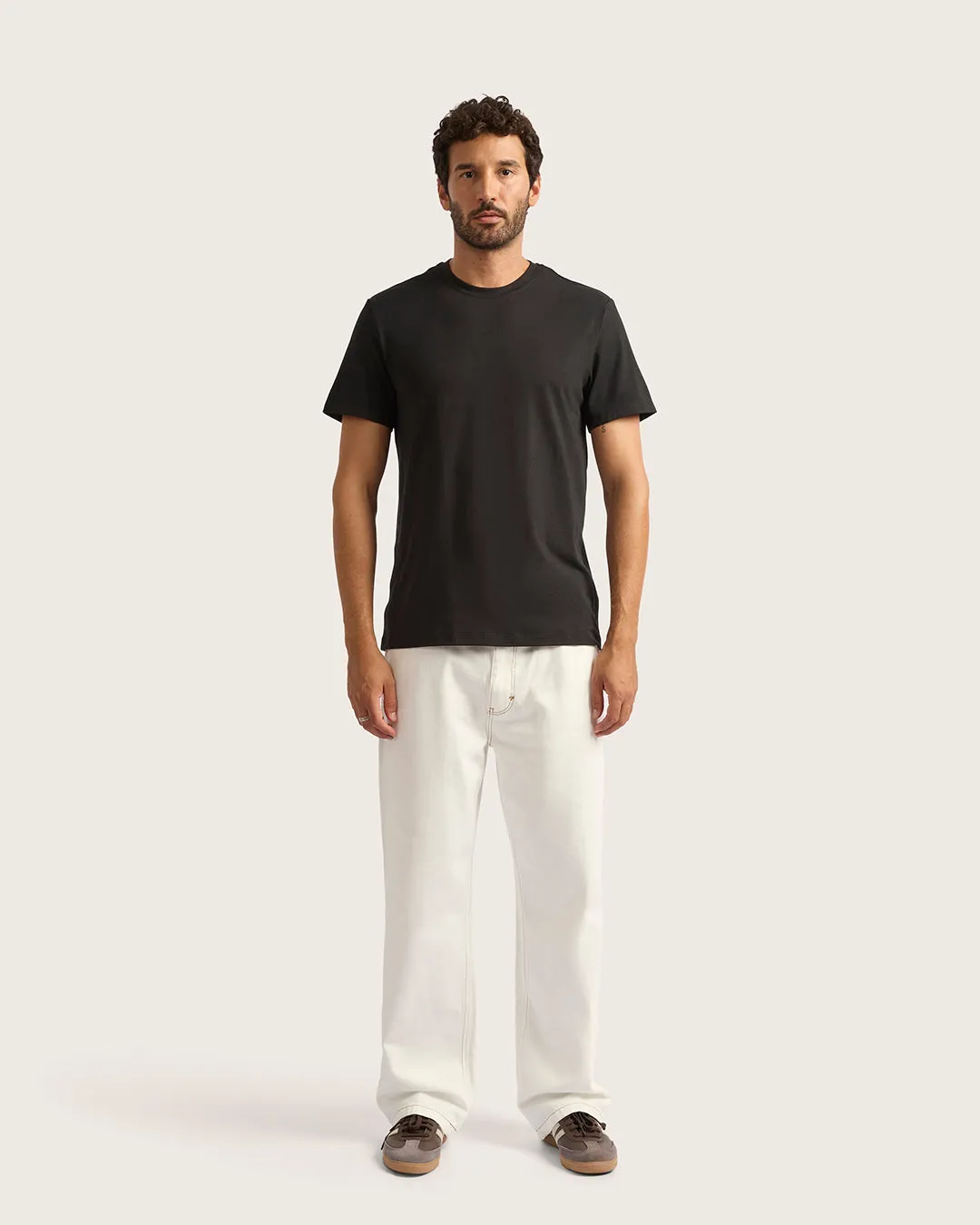 Men's Classic Crew Neck T-Shirt - Black