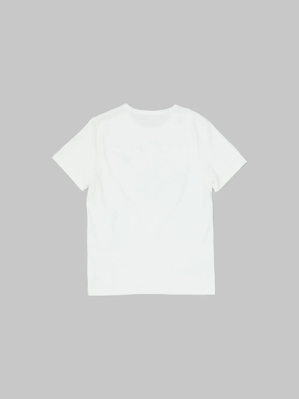 Merz b. Schwanen 215 2-Thread Heavyweight 7.2oz Crewneck Loopwheeled Classic Fit T-Shirt White