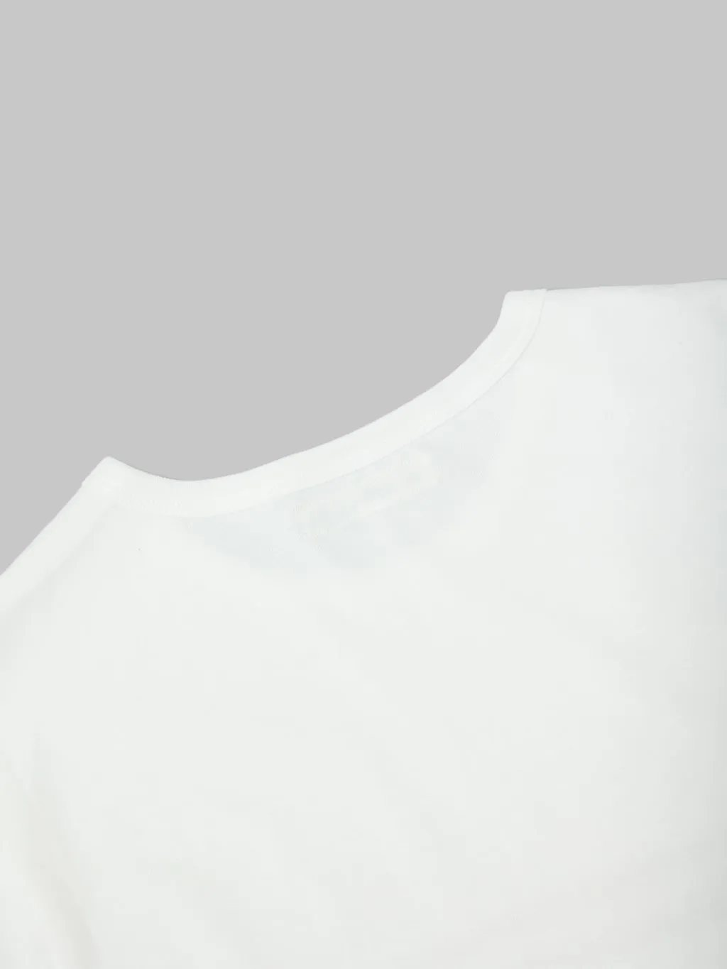 Merz b. Schwanen 215 2-Thread Heavyweight 7.2oz Crewneck Loopwheeled Classic Fit T-Shirt White