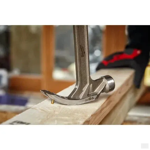 Milwaukee 16oz Smooth Face Hybrid Claw Hammer 48-22-9018