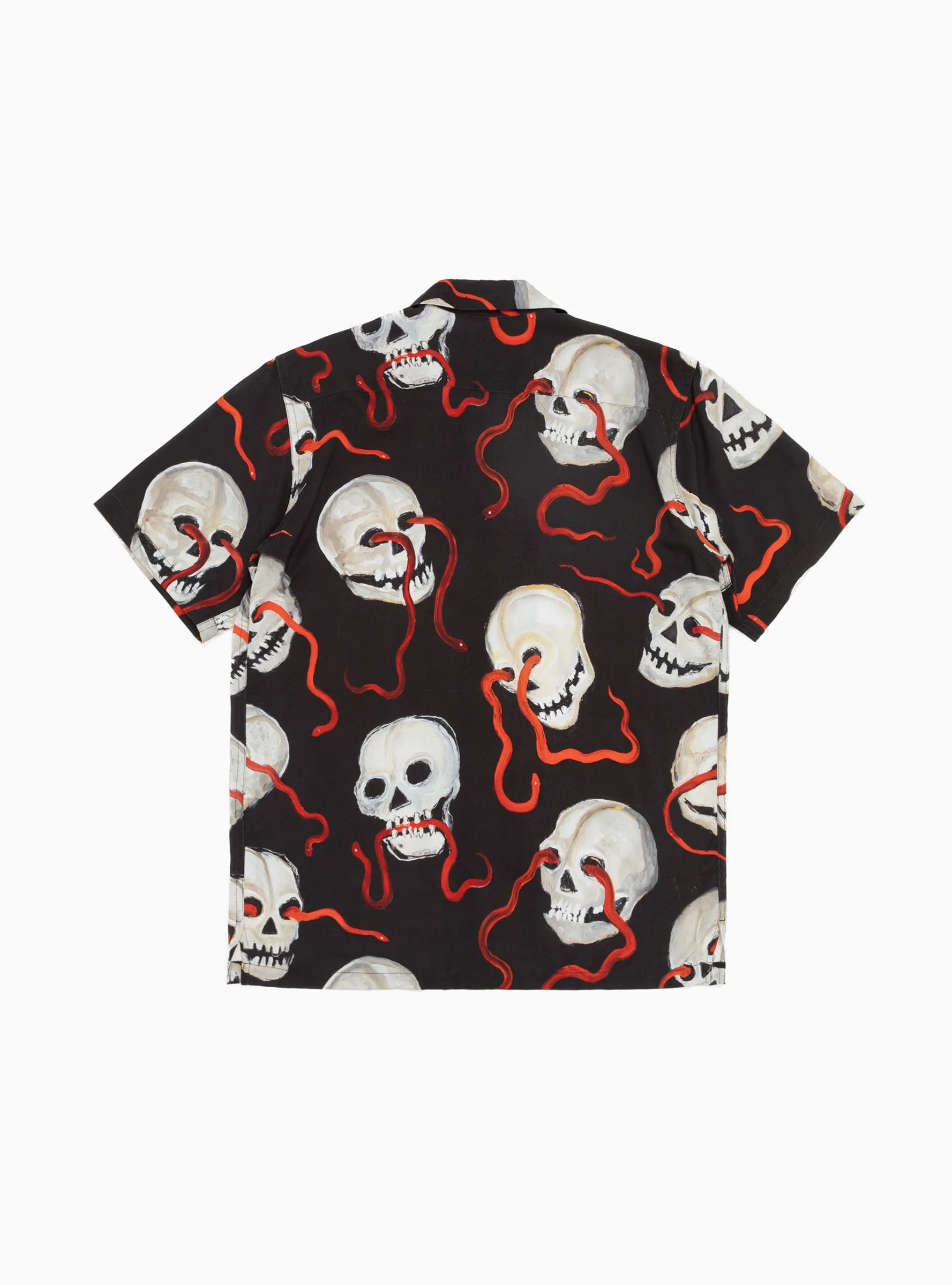 Momento Mori Shirt Black & Red