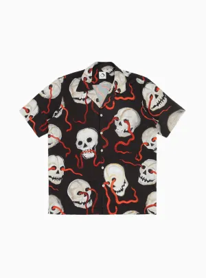 Momento Mori Shirt Black & Red
