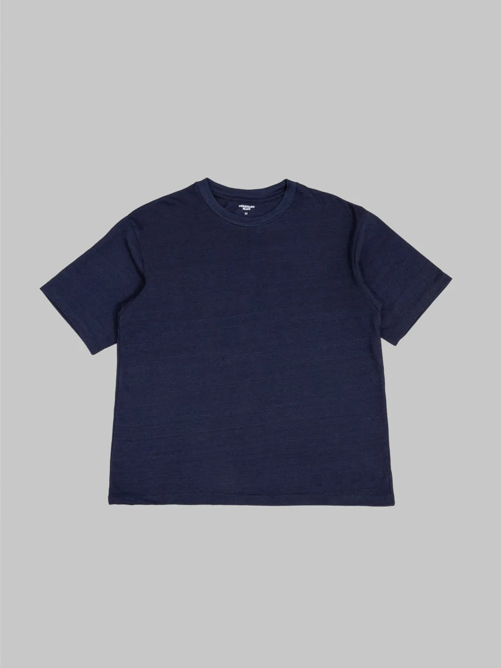 Momotaro MXTS1033 Yarn-Dyed Suvin Gold Cotton Indigo T-shirt