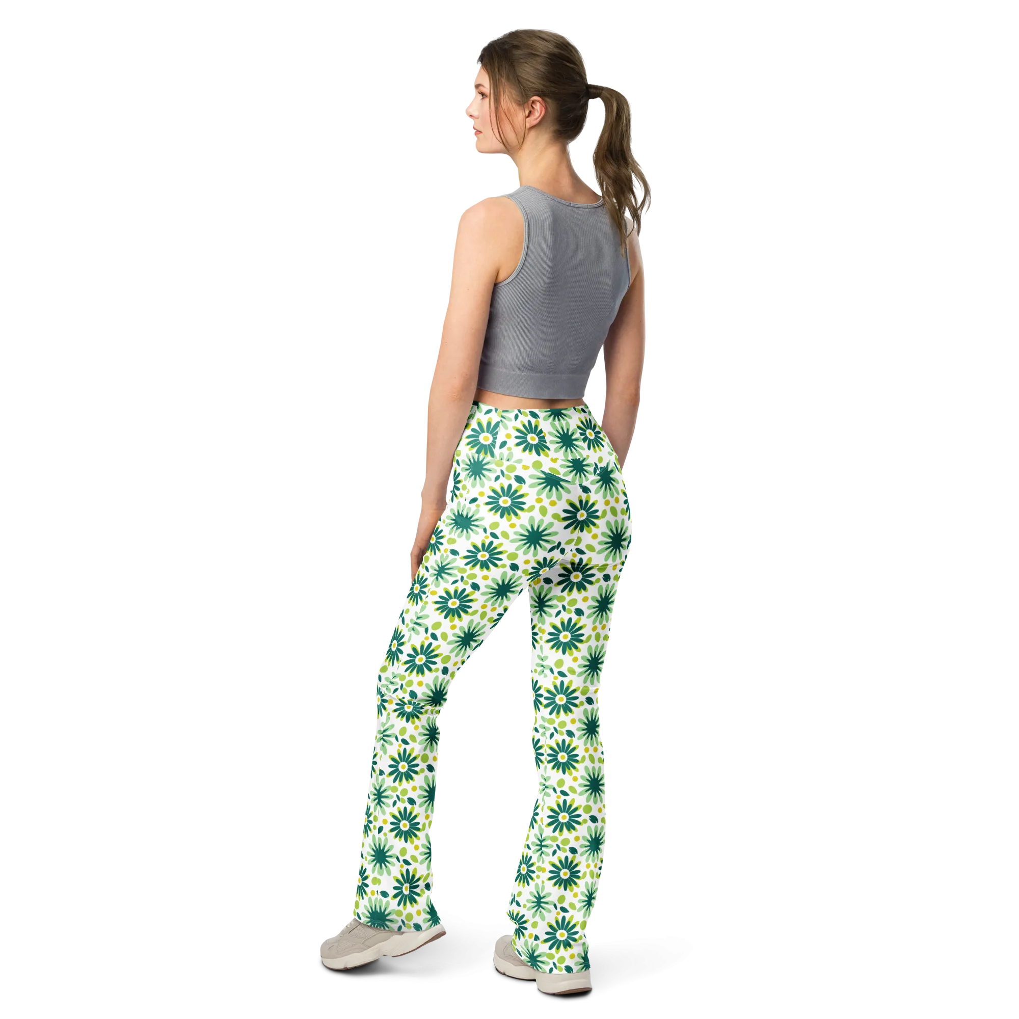 Morning Flower Flare Leggings
