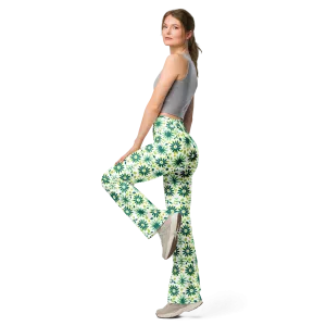 Morning Flower Flare Leggings
