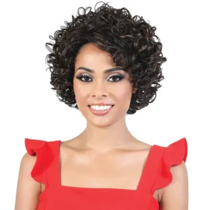 Motown Tress Synthetic Silver Gray Collection Wig - Tisha